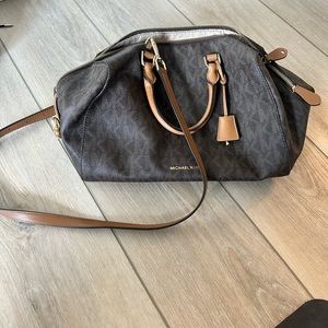 Michael Kors Brown Handbag with Crossbody strap
